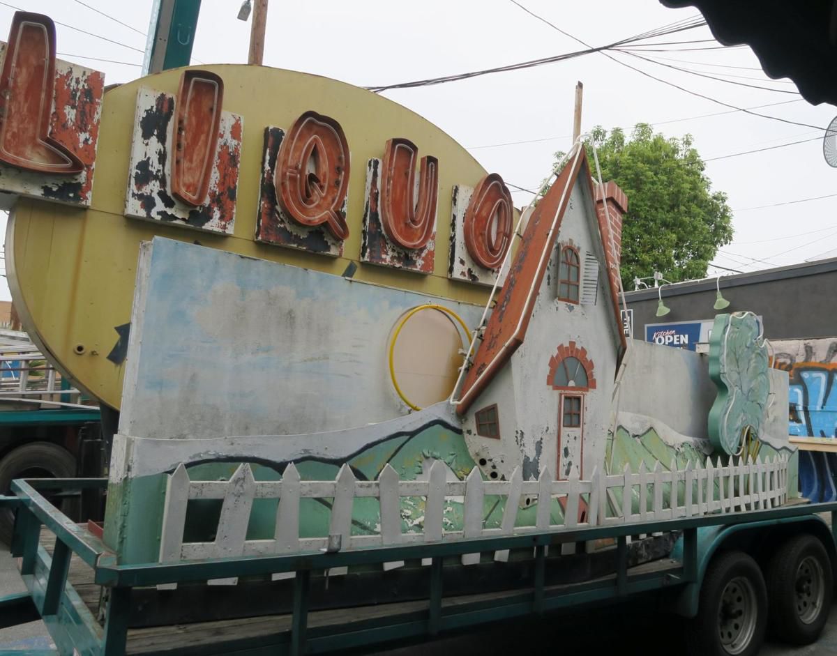 House of Spirits sign in Echo Park Weekly